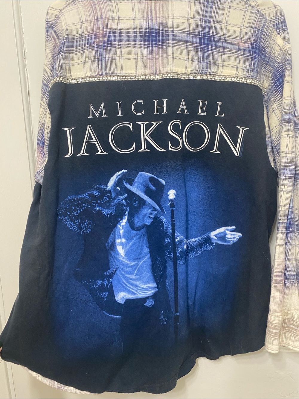Michael Jackson Bling Flannel